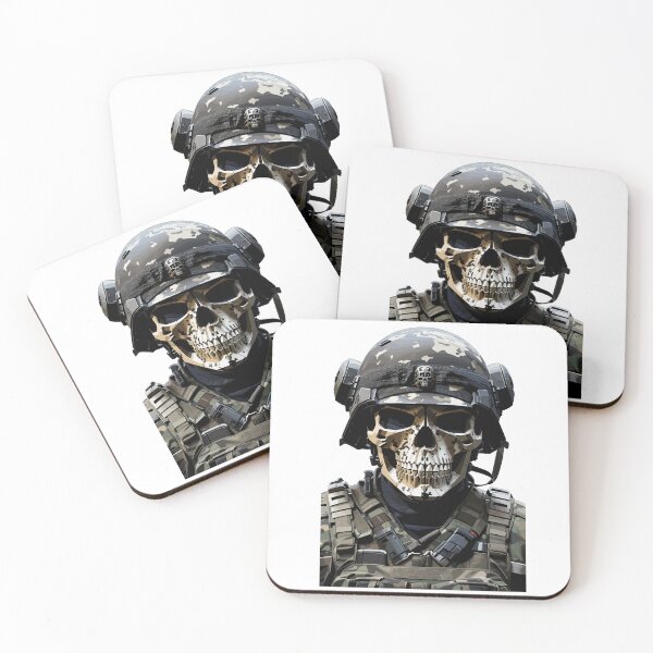 Artikelvorschau, Totenkopf Soldat: Unerschrocken - Skull Soldier entworfen und verkauft von Shirts-by-JD.
