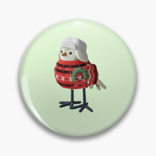 Item preview, Pájaro de vacaciones de invierno designed and sold by Silly Stickers Etc..