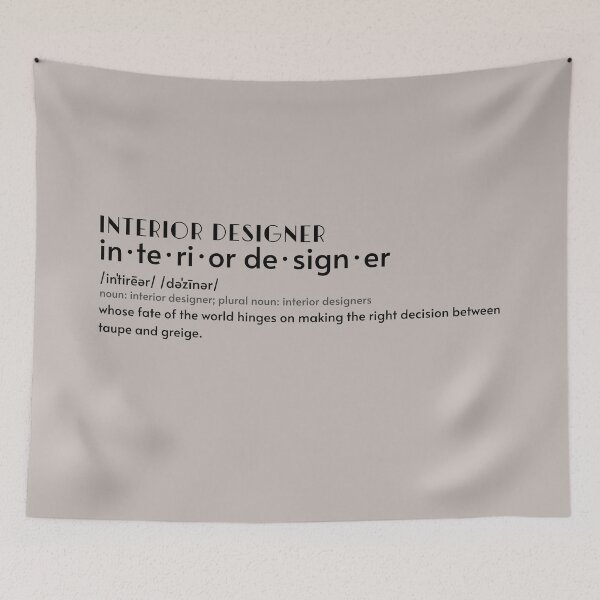 Item preview, Funny Interior Designer Definition, Taupe color Joke  designed and sold by JinJinYoon.