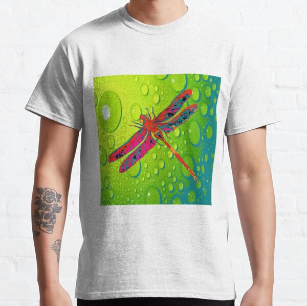 Green Dragonfly T-Shirts for Sale