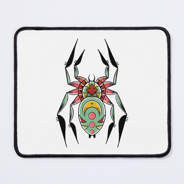 Item preview, Trad Tattoo Style Spider designed and sold by ShopBlackCat.