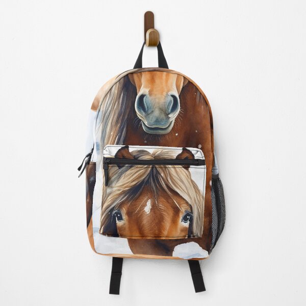 Item preview, Winter's Elegance: Icelandic Horse in Snow designed and sold by Digi-Artsy.