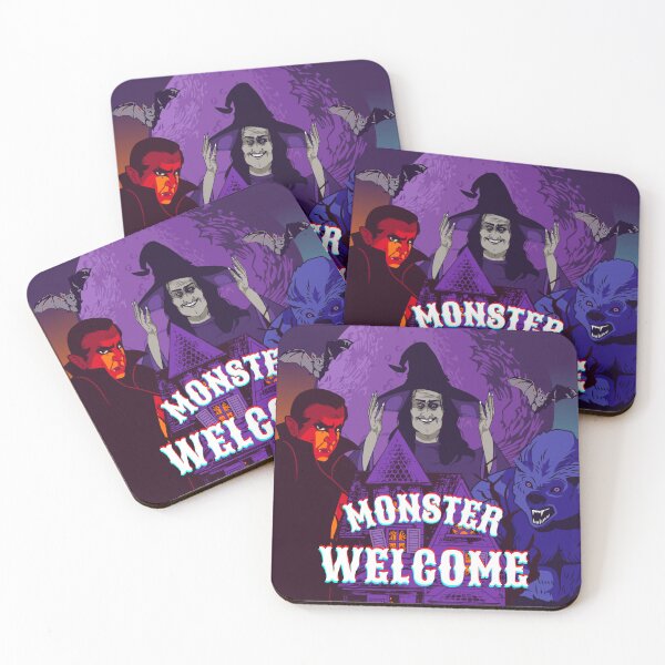 Item preview, Monster Welcome Scary Halloween designed and sold by AquaCreative.