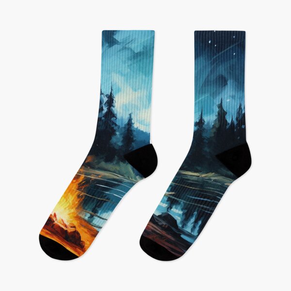 Item preview, Under the Stars: Night Campfire Glow designed and sold by Digi-Artsy.
