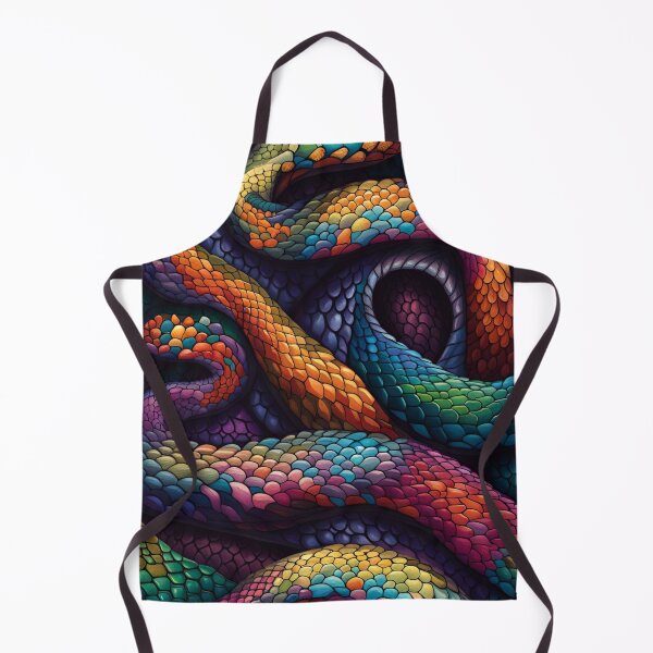 Item preview, Colored snake skin designed and sold by blackwhiteblue.