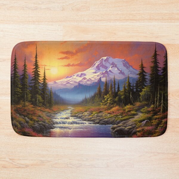 Item preview, Majestic Majesty: Mount Rainier's Peak designed and sold by Digi-Artsy.