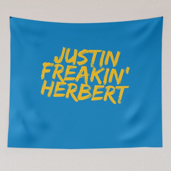 Item preview, Justin Freakin' Herbert, Los Angeles Chargers, Justin Herbert  designed and sold by RiffRaffGraffix.