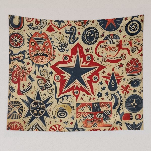 Item preview, Abstract Geometric Shapes: Jimmy Soul Star  designed and sold by JD72shirtshop.