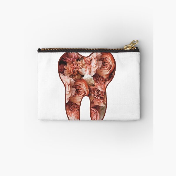 Item preview, Floral Tooth Collage Perfect Gift for Dentists Dental Assistants and Orthodontists designed and sold by cheeseykat-art.