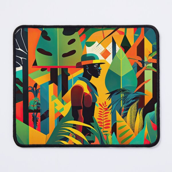 Item preview, African Jungle Bauhaus Design designed and sold by ArtificialGenes.