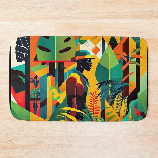 Item preview, African Jungle Bauhaus Design designed and sold by ArtificialGenes.