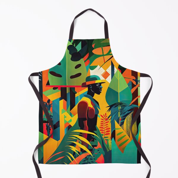 Item preview, African Jungle Bauhaus Design designed and sold by ArtificialGenes.