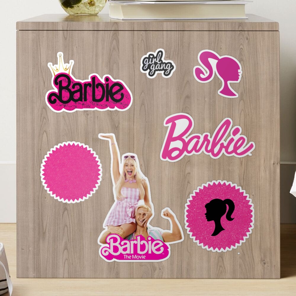 Barbie Sticker Sheet Sticker for Sale by Halebopster