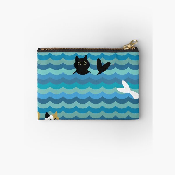 Item preview, Merkitty Seamless Pattern designed and sold by DestructoKitty.