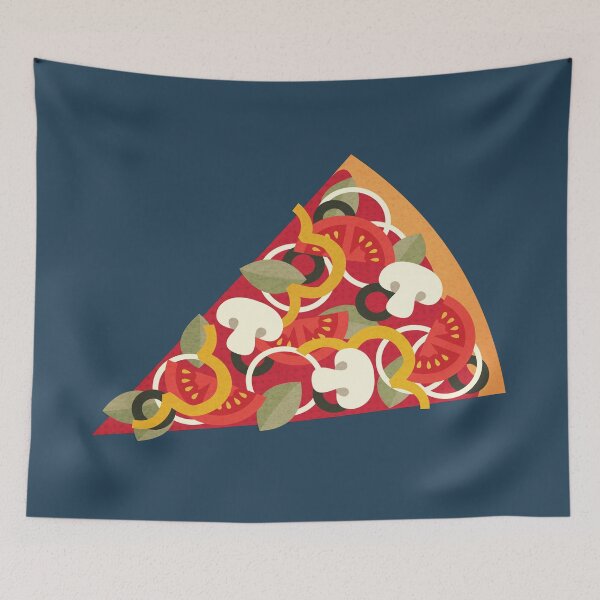 Item preview, Pizza Power - Vegetarian Version designed and sold by Daisy Beatrice.