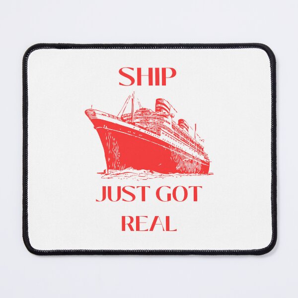 Item preview, Ship Just Got Real (Red Print) designed and sold by DollarDollar.