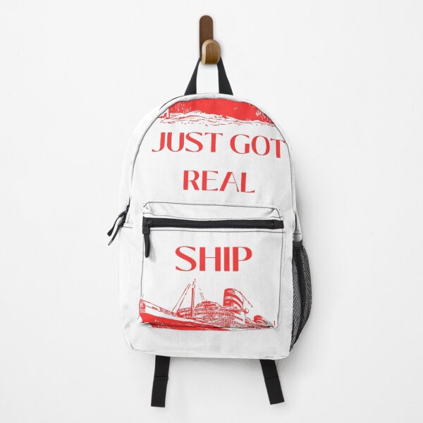 Item preview, Ship Just Got Real (Red Print) designed and sold by DollarDollar.
