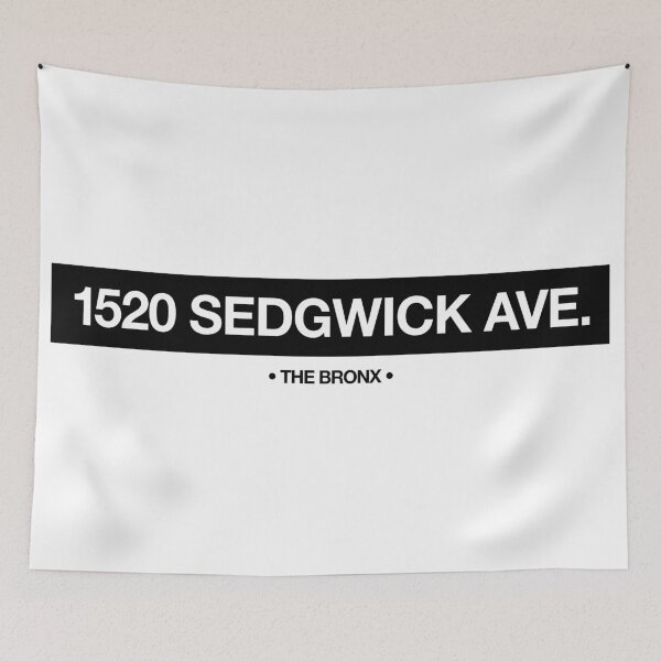 Item preview, Hip Hop: 1520 Sedgwick Ave., The Bronx designed and sold by brianhillDESIGN.