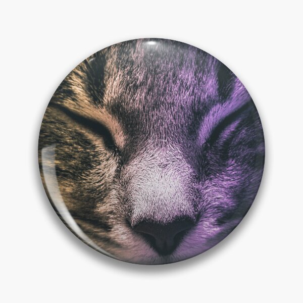 Item preview, Sleepy cat in neon designed and sold by ownERROR429.