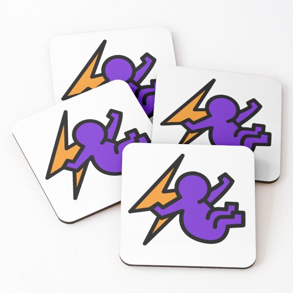 Item preview, Falling Zap designed and sold by bitpopart.