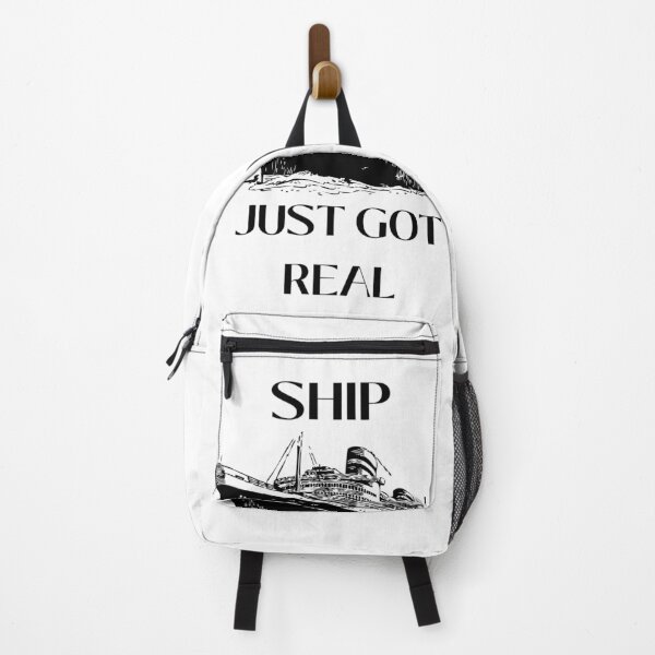 Item preview, Ship Just Got Real (Black Print) designed and sold by DollarDollar.