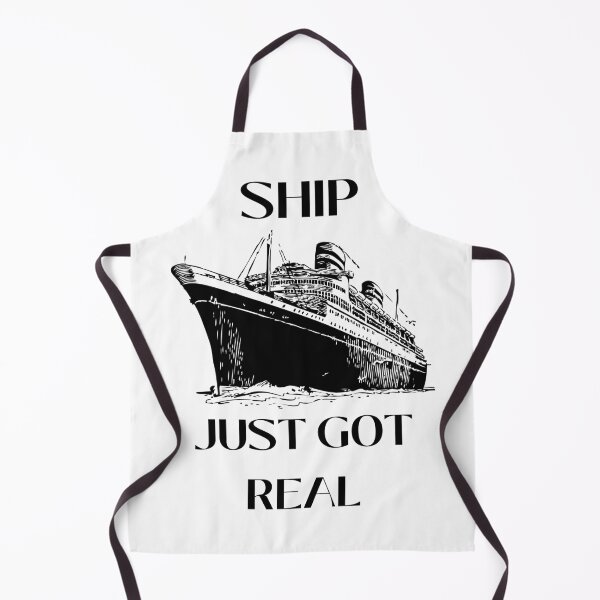 Item preview, Ship Just Got Real (Black Print) designed and sold by DollarDollar.