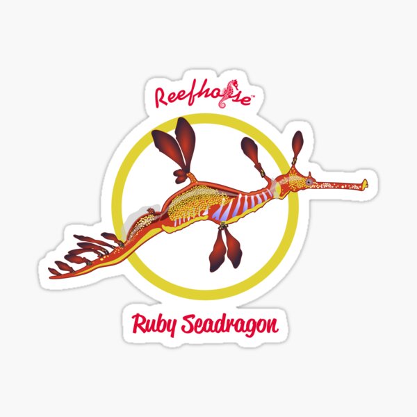 Ruby Seadragon Sticker
