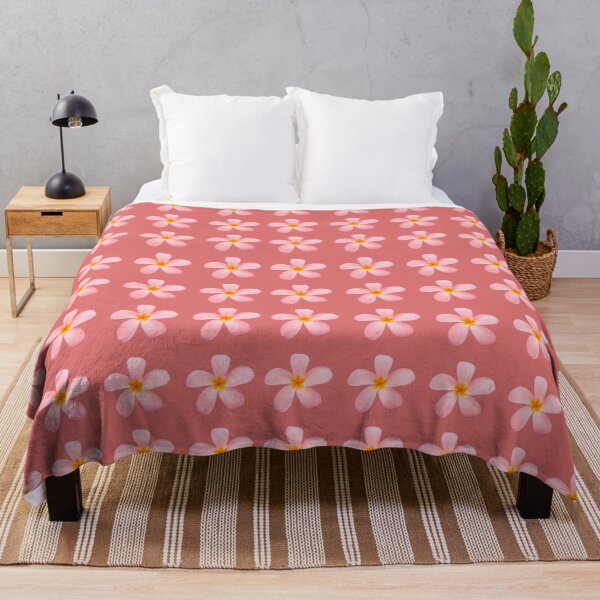 Item preview, Pink Frangipani Flowers | Australian tropical flowers designed and sold by Lindsay Marie Patterns.