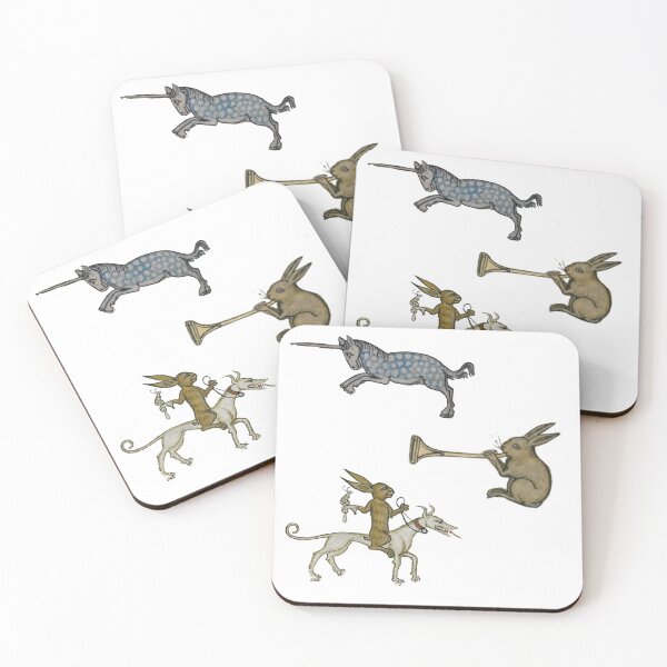 Item preview, Funny Medieval animals designed and sold by madisonscottage.
