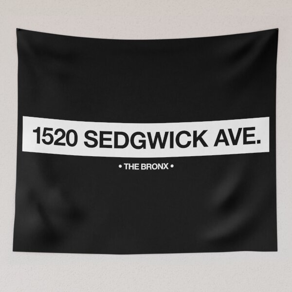 Item preview, Hip Hop: 1520 Sedgwick Ave., The Bronx (on darks) designed and sold by brianhillDESIGN.