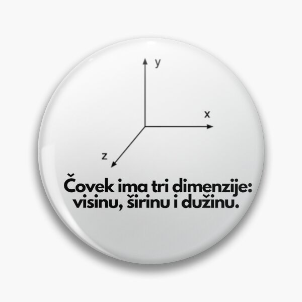 Artikelvorschau, Covek ima drei Dimensionen entworfen und verkauft von ZennFlixx.