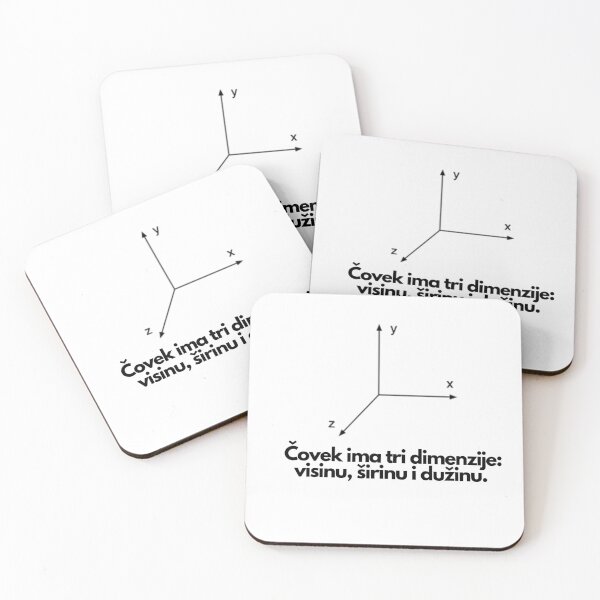 Item preview, Covek ima tri dimenzije designed and sold by ZennFlixx.