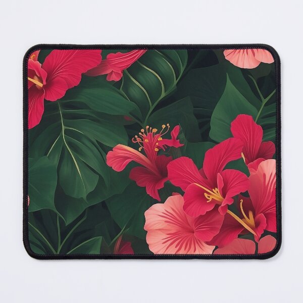 Item preview, Tropical Paradise Delight: Vibrant Floral Vector Art designed and sold by mrabdennour.