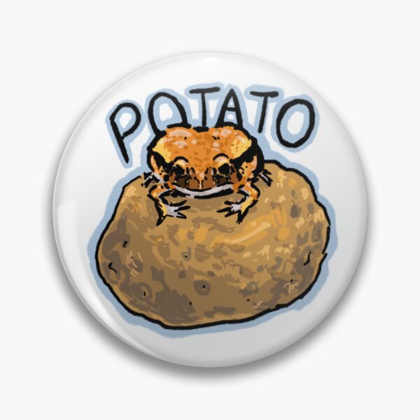 Item preview, Potato the tomato frog designed and sold by Pie-is-Pie.