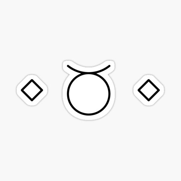 Tauro Astrología Pegatina