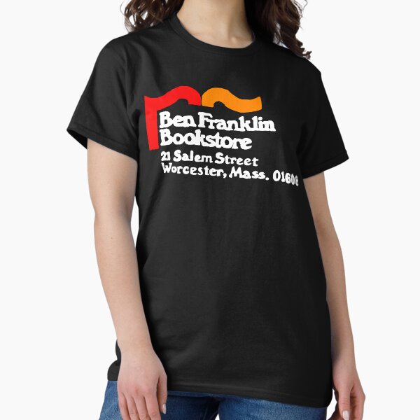 Item preview, Ben Franklin Bookstore White Lettering Red and Orange designed and sold by iseult72.
