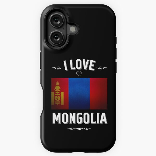Aperçu de l'œuvre J'aime la Mongolie créée et vendue par LoveMyRoots.
