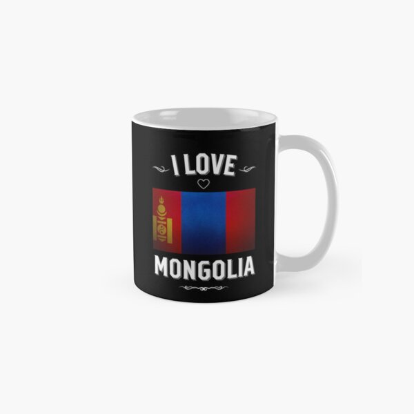 Aperçu de l'œuvre J'aime la Mongolie créée et vendue par LoveMyRoots.