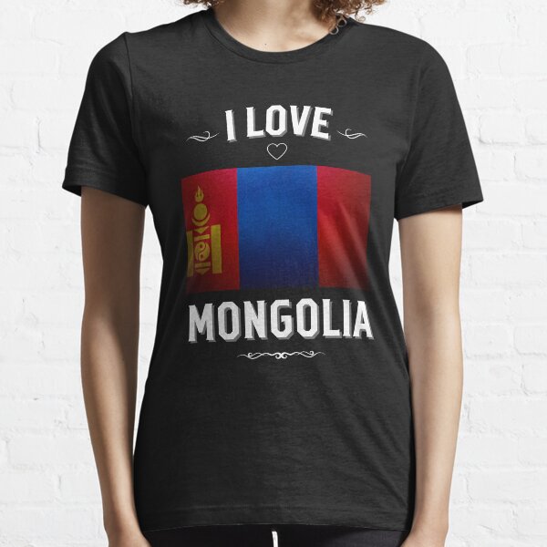 Aperçu de l'œuvre J'aime la Mongolie créée et vendue par LoveMyRoots.