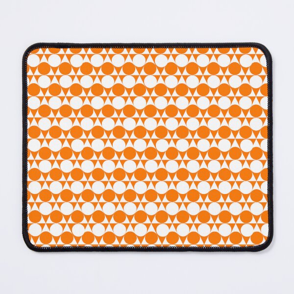 Item preview, orange color circle that is a triangle designed and sold by NAGNE.