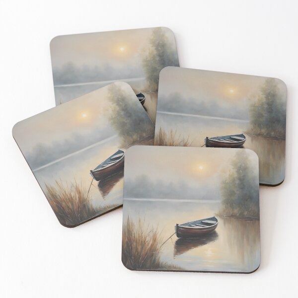 Item preview, Calm morning at the lake designed and sold by AJSRPrints.