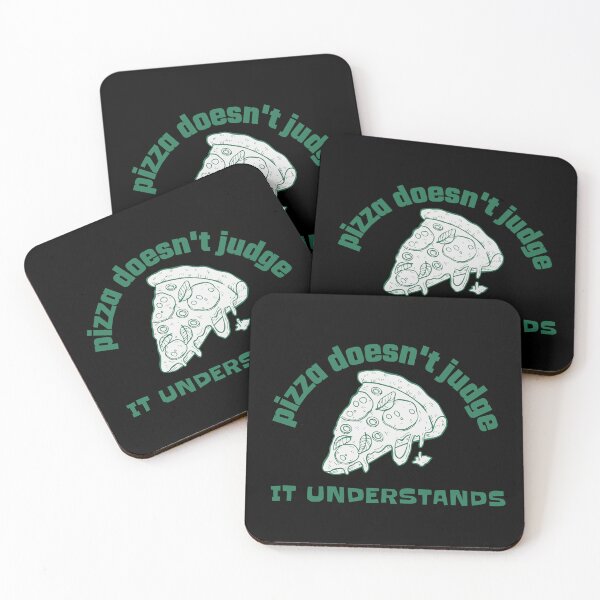 Item preview, pizza doesn't judge, it understands designed and sold by jualcantara.