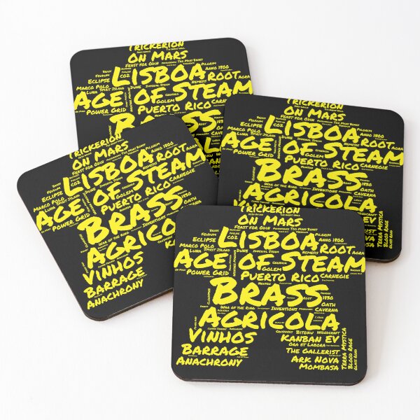 Item preview, I Play Yellow - Meeple Word Cloud for Board Game Enthusiasts designed and sold by Zanda-Nerd-Shop.