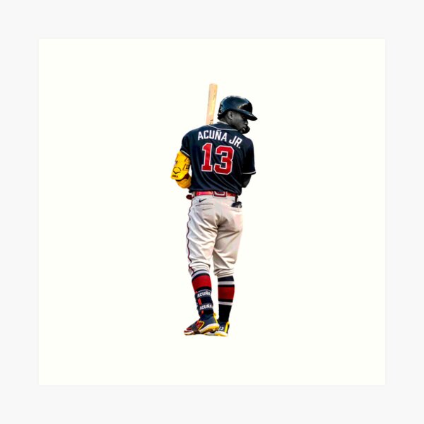 Ronald Acuña Jr. Art Print for Sale by theclemsonj