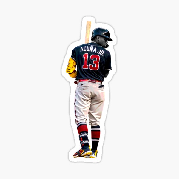 Atlanta Braves: Ronald Acuña Jr. 2021 Mural - Officially Licensed MLB  Removable Wall Adhesive Decal