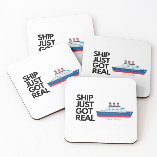Item preview, Ship Just Got Real (Black Print) designed and sold by DollarDollar.