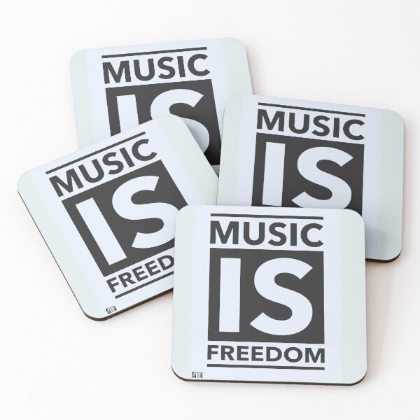 Item preview, Music Is Freedom: Fresco designed and sold by GMInfluence.