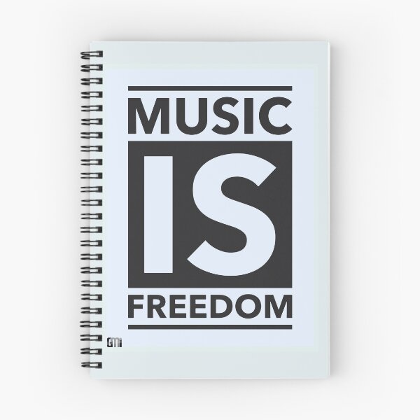 Item preview, Music Is Freedom: Fresco designed and sold by GMInfluence.