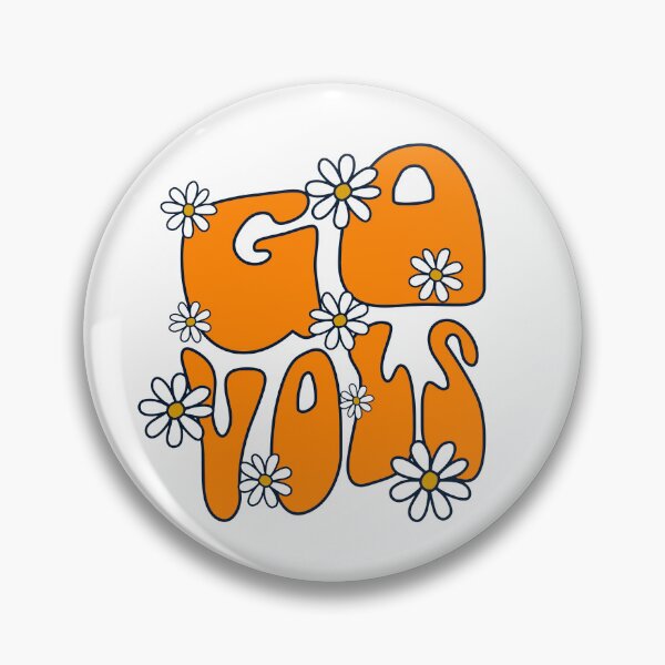 Item preview, Groovy Daisy Go Vols designed and sold by HogRockRidge.