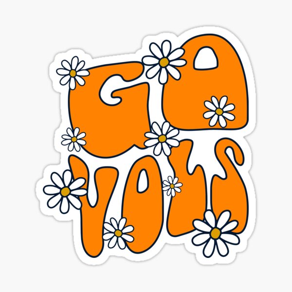 Artikel-Vorschau von Groovy Daisy Go Vols, designt und verkauft von HogRockRidge.